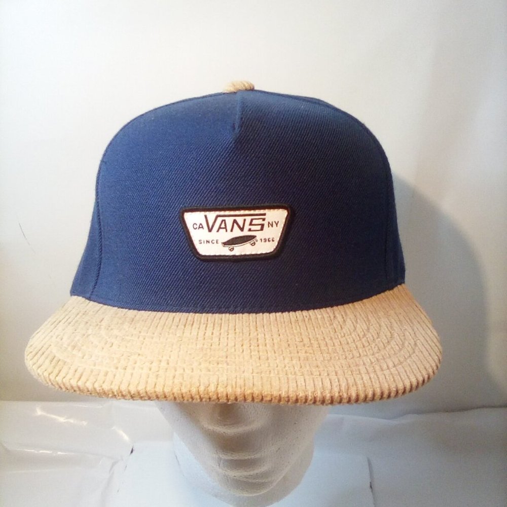 Vans Since 1966 Ca Ny Skateboard Corduroy Snapback Cap